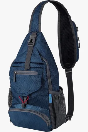 Merkloos Packable Kleine Crossbody Sling Rugzak Schouder Borst Tas Dagrugzak voor Wandelen Reizen