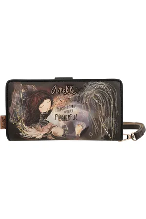 Anekke Portemonnee Dreamverse Large Coin Purse Donkerbruin