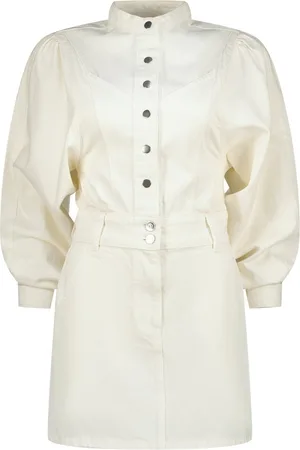 Raizzed Jurk Sage R125awd62001 Rd14 White Dames