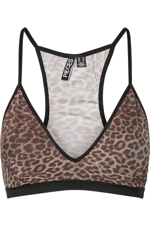 Pieces® Dames BH Top- Mylli - Panter BH top - M
