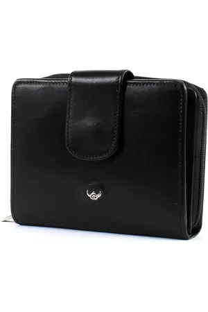 Golden head Portemonnee Colorado RFID Protect Zipper Purse Zwart