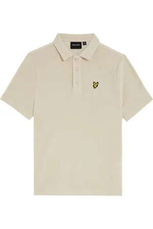 Lyle & Scott Zomer polo shirt jongens - kit - Towelling