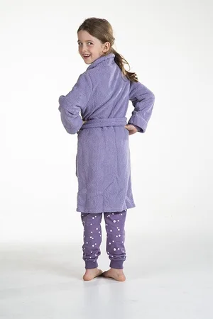 Eskimo Antonia girls morninggown ls + cap 2/14