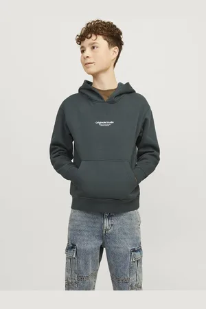 JACK & JONES JORVESTERBRO SWEAT HOOD NOOS JNR Jongens Trui