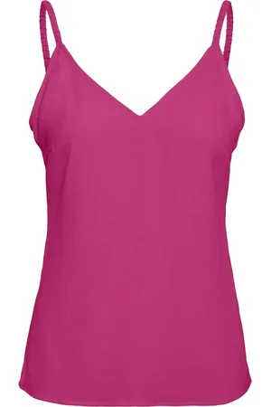 VERO MODA VMUTYRA SINGLET TOP WVN BTQ GA - Dames - Blouses