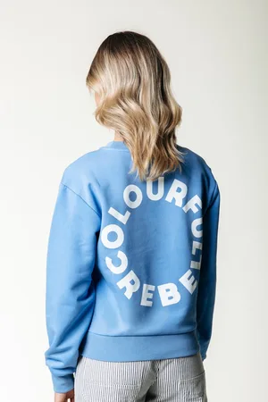 Colourful rebel Logo Circle Relaxed Sweat Truien & vesten Dames - Sweater - Hoodie - Vest-