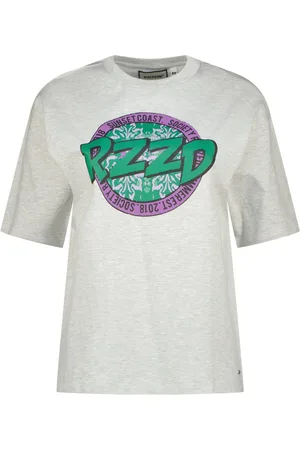 Raizzed T-shirt Chisa R125awn30007 900 Light Grey Melee Dames