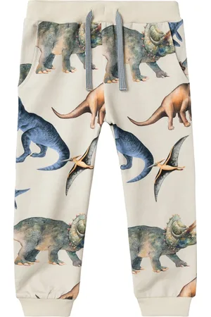 NAME IT Mini jongens joggingbroek KASMIR Peyote Melange Regular Fit
