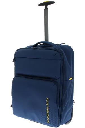 Mandarina Duck Rugzak met laptopvak Zephyr Trolley Backpack 36L Blauw 54cm