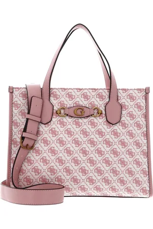 Guess Schoudertas Izzy Girlfriend Tote Bag Roze