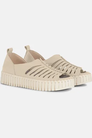 Ilse Jacobsen Instapsandalen TULIP9376 beige zool - 144