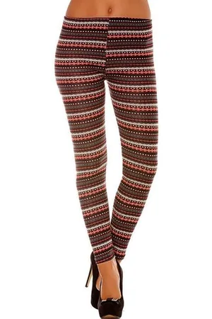 Merkloos Patroon Legging (Puleng)