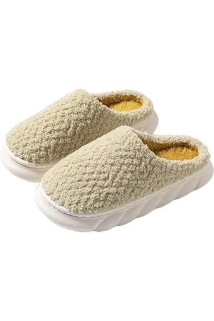 Merkloos Vivva - Warme Sloffen - Pantoffels - Anti Slip Zolen - Unisex