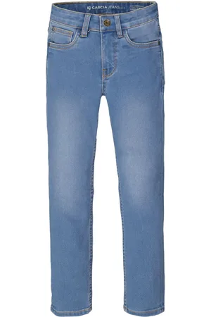 Garcia Xevi Jongens Skinny Fit Jeans Blauw