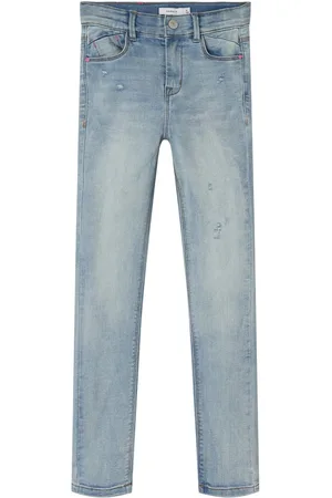NAME IT Zomer jeans broek meisjes - - skinny fit - Nkfpolly