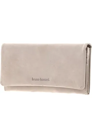 Bruno Banani Leren Portemonnee Wallet with Flap Crème