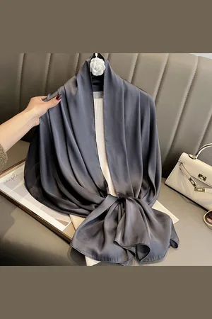 Merkloos XL_180*90 CM Silk Art Pure Color