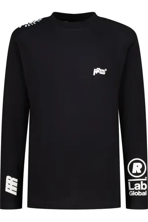 Raizzed Jongens longsleeve Hubbs Deep Black Boxy