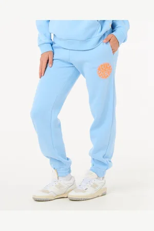 Rip Curl Icons Of Surf Track Pant - Mid Blue/Orange