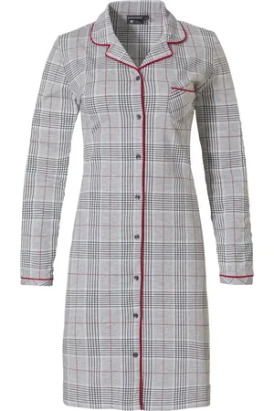 Pastunette Deluxe Dames Nachthemd Graphic Grey