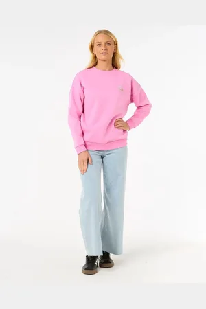 Rip Curl Hibiscus Diamond Heritage Crew - Pink