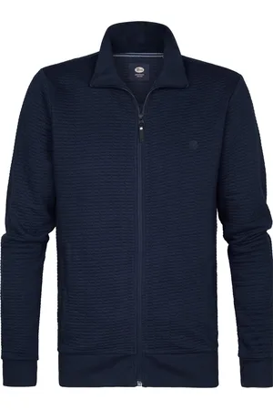 Petrol Industries Heren Casual Vest Starboard - Blauw