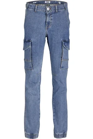 JACK & JONES Jack&Jones spijkerbroek PAUL FLAKE Blue Denim Slim Fit