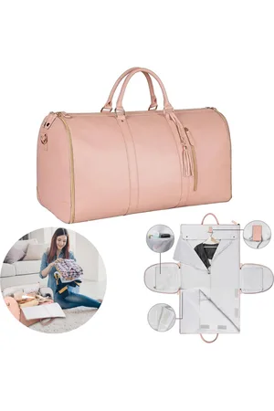 Merkloos Weekendtas Dames - Reistas Handbagage - Handbagage Tas - Reistassen - Met Afneembare Schouderband - - FOLDARA