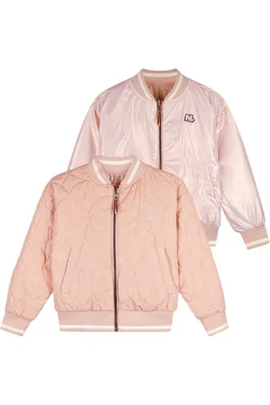 NoNo Dotty Reversible Light Padded Stepped Bomber Summer Jacket -