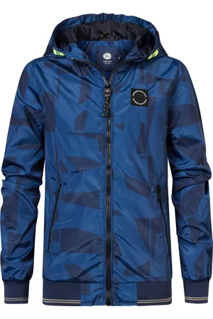 Petrol Industries Jongens Bomber Jas Salty - Blauw