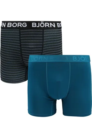 Björn Borg Bjorn Borg Performance Boxers 2-Pack Zwart Petrol
