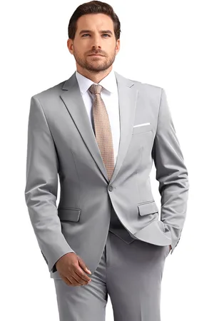 Allthemen Heren Slim Fit Kostuumjasje - Jasje met Een Knoop Voor Zakelijk Gebruik - M