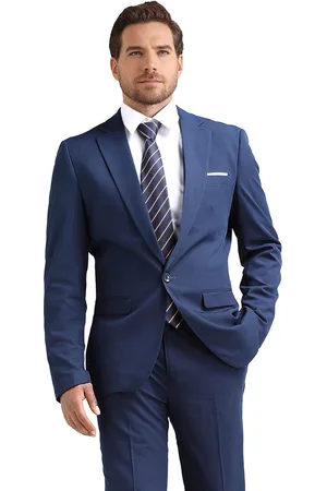 Allthemen Heren Slim Fit Kostuumjasje - Jasje met Een Knoop Voor Zakelijk Gebruik - XL