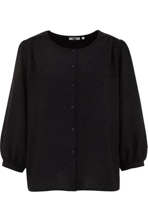 WE Fashion Dames blouse met structuur
