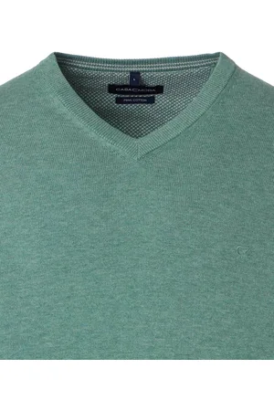 Casa Moda Pullover V-Hals Sea Green