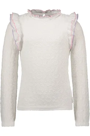 B.Nosy B.Nosy Zomer top meisjes Ecru - Bar