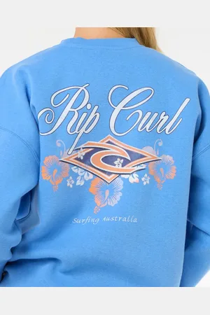 Rip Curl Hibiscus Diamond Heritage Crew - Blue