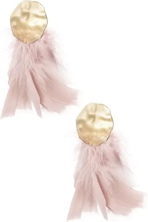 Yehwang Feather Babe oorbellen |