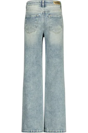 Raizzed Meisjes spijkerbroek Mississippi Light Blue Stone Wide leg