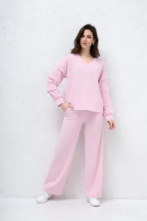 Merkloos Chastar Dames Sweater met Ruffle Mouwen -