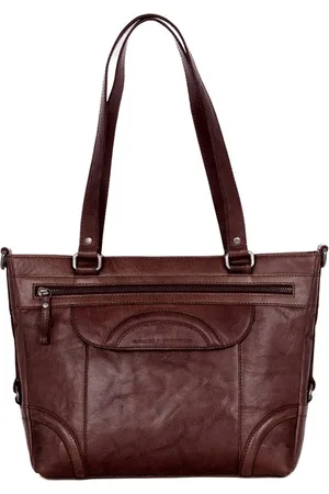 Spikes&Sparrow Leren Shopper - Christyn - Donkerbruin