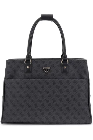 Guess Schoudertas Reistas met laptopvak Jesco Shopper Tote Zwart