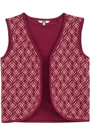 WE Fashion Meisjes gilet met dessin
