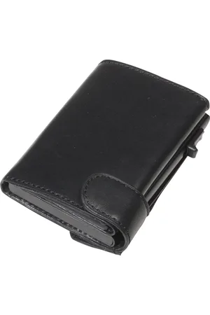 Tony Perotti Aluminium creditcardhouder met papier- en kleingeldvak