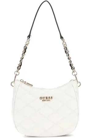 Guess Schoudertas Tamsin Top Zip Shoulder Bag Crème