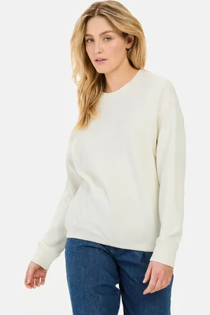 Camel Active Longsleeve sweatshirt van puur katoen