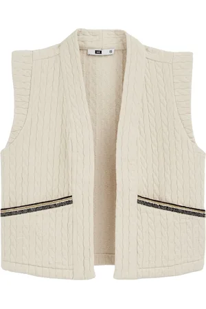 WE Fashion Meisjes gilet met structuur
