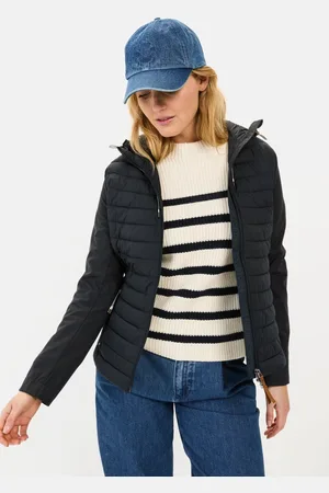 Camel Active Gewatteerde jas gemaakt van gerecycled polyester