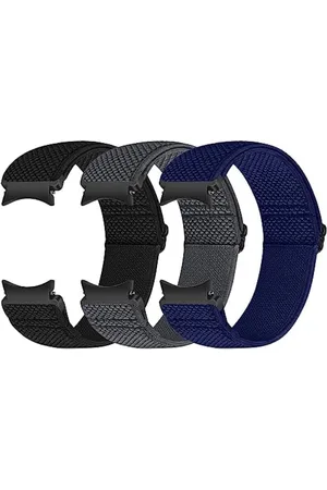Merkloos Elastische Armband geschikt voor Samsung Galaxy Horloges