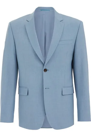 WE Fashion Heren slim fit blazer